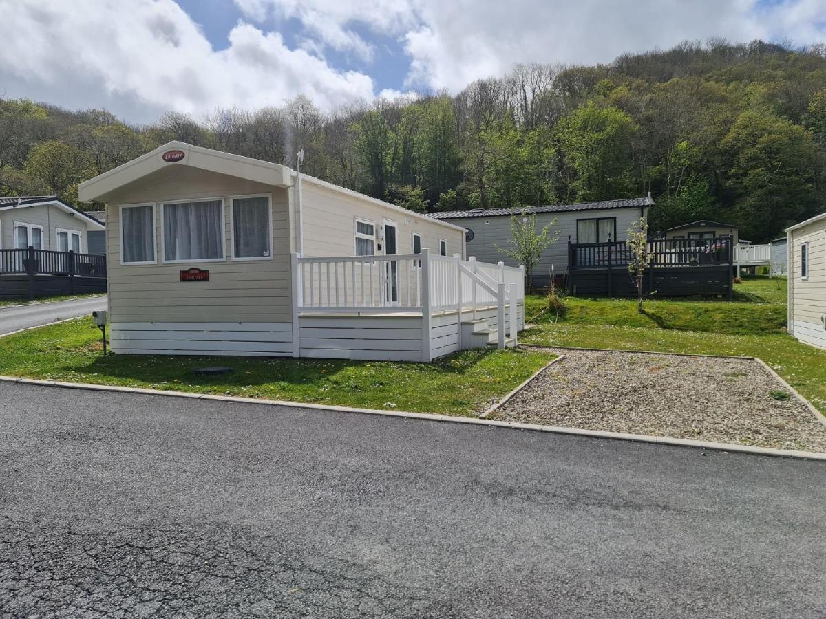 The Tiddler - Plot 101, Woodlands Lodge Retreat, New Quay, West Wales Llanina ภายนอก รูปภาพ